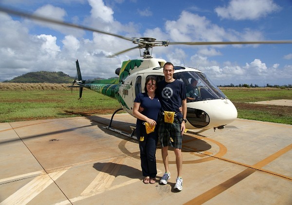 Kauai dall'alto - verso il Mt. Waialeale